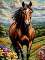 Horse 5d Diy Diamond Painting Kits UK Handwork Hobby FL4463