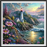 Lighthouse 5d Diy Diamond Painting Kits UK Handwork Hobby FL4323