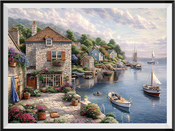 Landscape 5d Diy Diamond Painting Kits UK Handwork Hobby FL4656