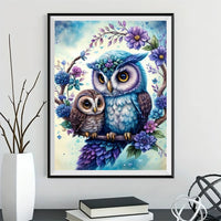 Owl 5d Diy Diamond Painting Kits UK Handwork Hobby FL4414