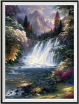 Waterfall 5d Diy Diamond Painting Kits UK Handwork Hobby FL4601