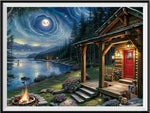 Village 5d Diy Diamond Painting Kits UK Handwork Hobby FL4584