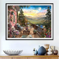 Landscape 5d Diy Diamond Painting Kits UK Handwork Hobby FL3672