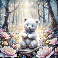 Bear 5d Diy Diamond Painting Kits UK Handwork Hobby FL3240