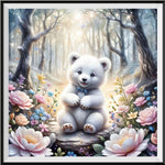 Bear 5d Diy Diamond Painting Kits UK Handwork Hobby FL3240