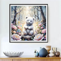 Bear 5d Diy Diamond Painting Kits UK Handwork Hobby FL3240
