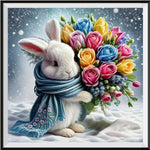 Rabbit 5d Diy Diamond Painting Kits UK Handwork Hobby FL3291