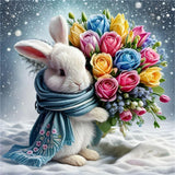 Rabbit 5d Diy Diamond Painting Kits UK Handwork Hobby FL3291