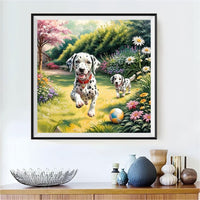 Dog 5d Diy Diamond Painting Kits UK Handwork Hobby FL3137
