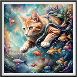 Cat 5d Diy Diamond Painting Kits UK Handwork Hobby FL3153