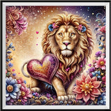 Lion 5d Diy Diamond Painting Kits UK Handwork Hobby FL3171