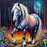 Horse 5d Diy Diamond Painting Kits UK Handwork Hobby FL3225