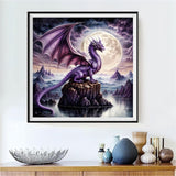 Dragon 5d Diy Diamond Painting Kits UK Handwork Hobby FL3211