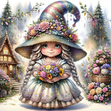 Little Girl 5d Diy Diamond Painting Kits UK Handwork Hobby FL3122