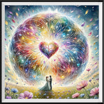 Lover Heart 5d Diy Diamond Painting Kits UK Handwork Hobby FL3467