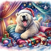 Bear 5d Diy Diamond Painting Kits UK Handwork Hobby FL3239