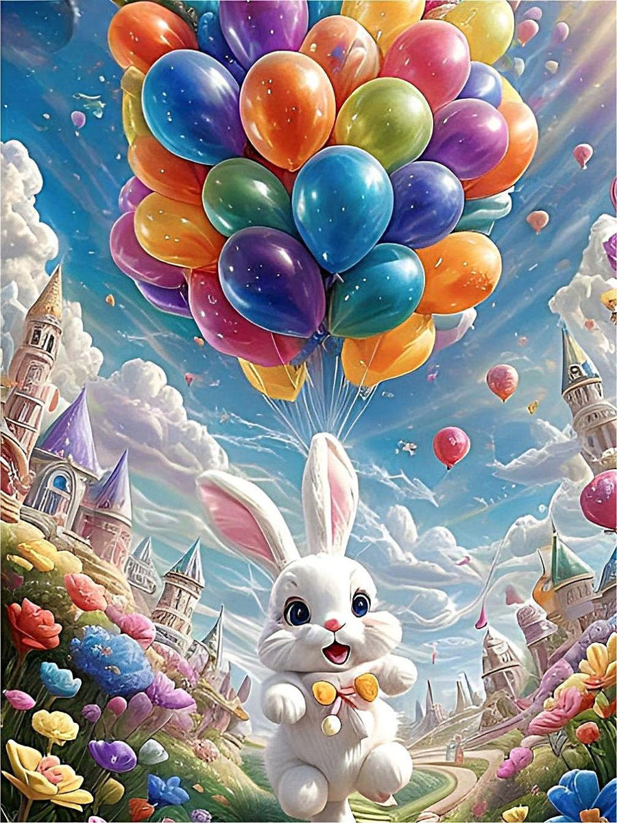 Rabbit 5d Diy Diamond Painting Kits UK Handwork Hobby FL3538 ...