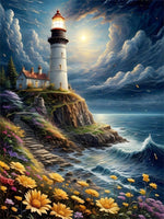 Lighthouse 5d Diy Diamond Painting Kits UK Handwork Hobby FL2304