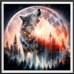 Wolf 5d Diy Diamond Painting Kits UK Handwork Hobby FL2122