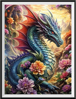 Dragon 5d Diy Diamond Painting Kits UK Handwork Hobby FL2274