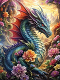 Dragon 5d Diy Diamond Painting Kits UK Handwork Hobby FL2274