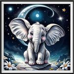 Elephant 5d Diy Diamond Painting Kits UK Handwork Hobby FL2031