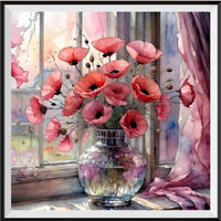 Flower 5d Diy Diamond Painting Kits UK Handwork Hobby FL2016