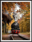 Train 5d Diy Diamond Painting Kits UK Handwork Hobby FL3695