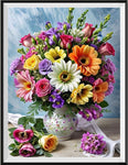 Flower 5d Diy Diamond Painting Kits UK Handwork Hobby FL2131