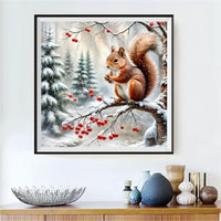 Squirrel 5d Diy Diamond Painting Kits UK Handwork Hobby FL3330