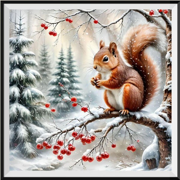 Squirrel 5d Diy Diamond Painting Kits UK Handwork Hobby FL3330
