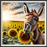 Donkey 5d Diy Diamond Painting Kits UK Handwork Hobby FL3321