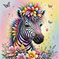 Zebra 5d Diy Diamond Painting Kits UK Handwork Hobby FL3315