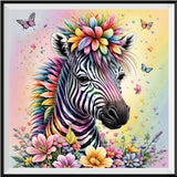 Zebra 5d Diy Diamond Painting Kits UK Handwork Hobby FL3315