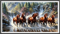 Horse 5d Diy Diamond Painting Kits UK Handwork Hobby FL4852