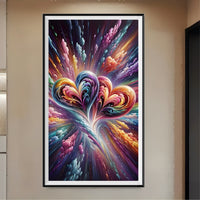 Heart 5d Diy Diamond Painting Kits UK Handwork Hobby FL3825