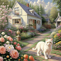 Cat 5d Diy Diamond Painting Kits UK Handwork Hobby FL3440