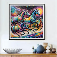 Horse 5d Diy Diamond Painting Kits UK Handwork Hobby FL3223