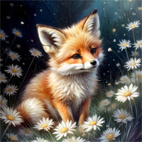 Fox 5d Diy Diamond Painting Kits UK Handwork Hobby FL3298