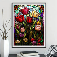 Flower 5d Diy Diamond Painting Kits UK Handwork Hobby FL2142