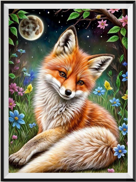 Fox 5d Diy Diamond Painting Kits UK Handwork Hobby FL4452