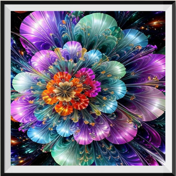 Flower 5d Diy Diamond Painting Kits UK Handwork Hobby FL4070