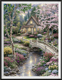 Village 5d Diy Diamond Painting Kits UK Handwork Hobby FL2379