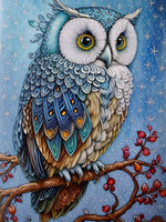 Owl 5d Diy Diamond Painting Kits UK Handwork Hobby FL4413