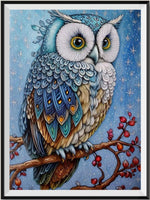 Owl 5d Diy Diamond Painting Kits UK Handwork Hobby FL4413