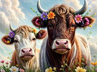 Cattle 5d Diy Diamond Painting Kits UK Handwork Hobby FL3562