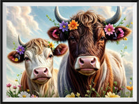 Cattle 5d Diy Diamond Painting Kits UK Handwork Hobby FL3562