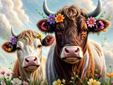 Cattle 5d Diy Diamond Painting Kits UK Handwork Hobby FL3562