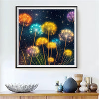 Dandelion 5d Diy Diamond Painting Kits UK Handwork Hobby FL5377