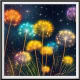 Dandelion 5d Diy Diamond Painting Kits UK Handwork Hobby FL5377